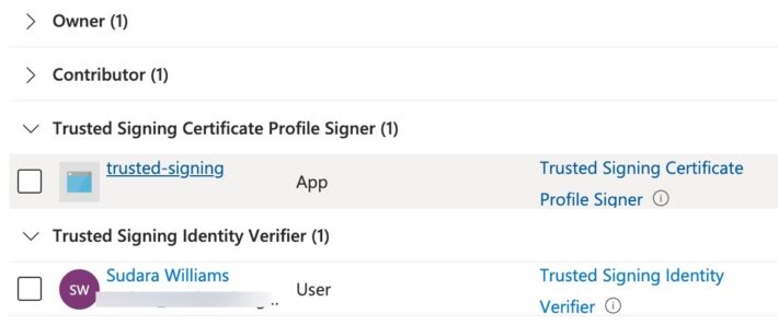 Code signing on Windows with Azure Artifact Signing · Melatonin